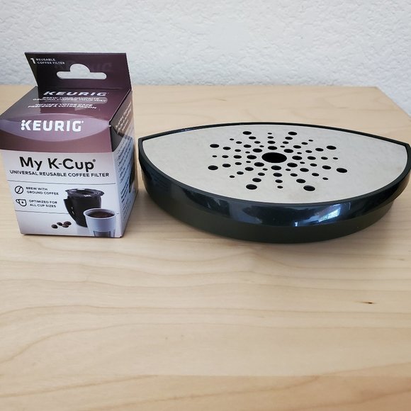KEURIG Replacement Drip Tray Black K400 2.0 Brewing and Reusable Coffee Filter